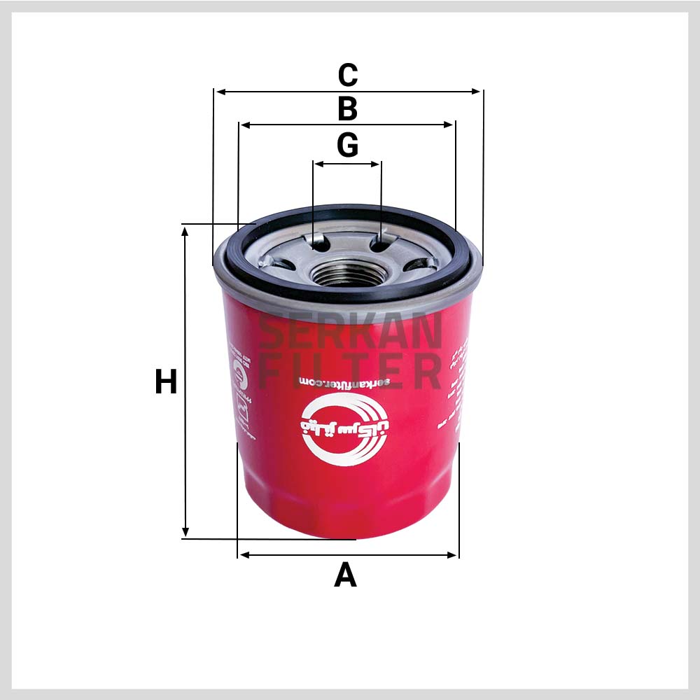 Spin On Oil Filter SF7194