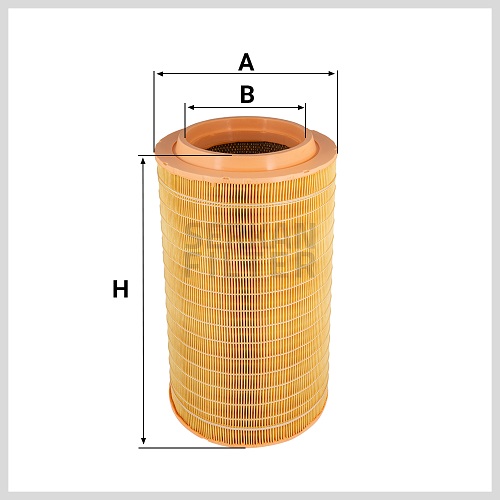 Cylindrical Air Filter SF1308