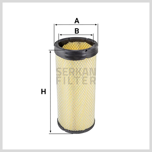 Cylindrical Air Filter SF1339