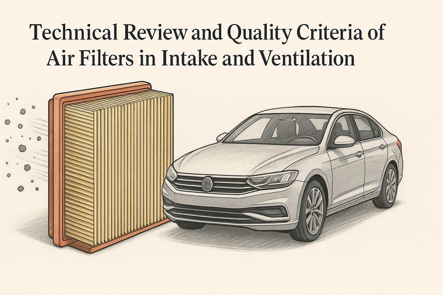 بررسی فنی و معیارهای کیفیت فیلتر هوا در سامانه‌های مکش و تهویه